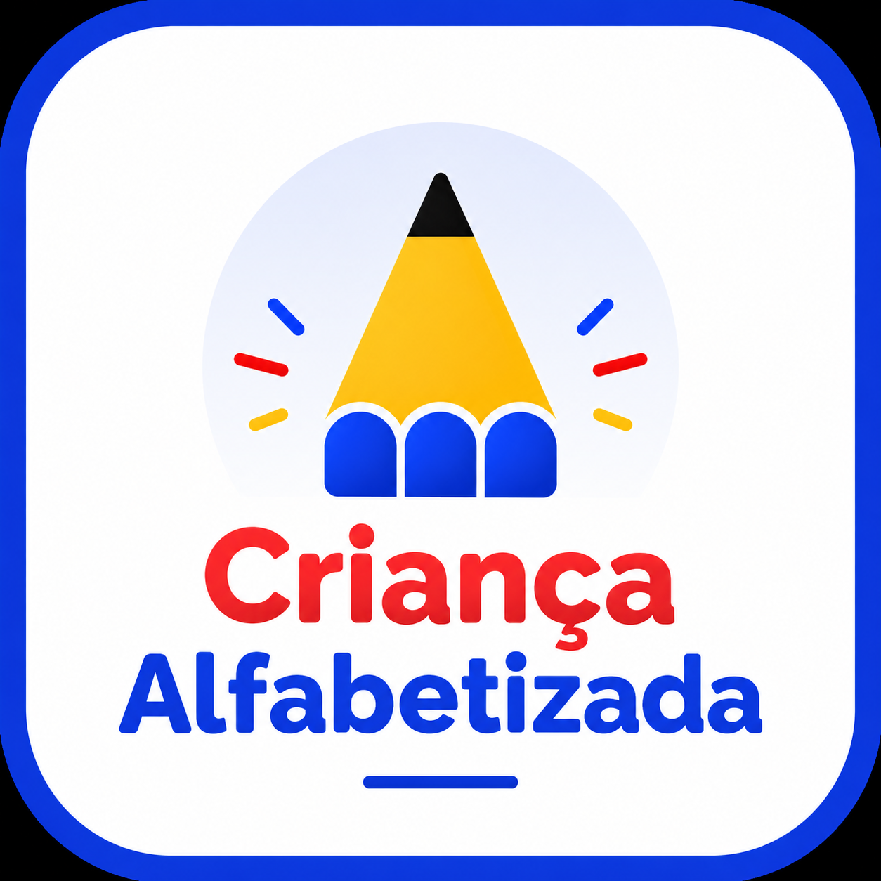 Ícone Criança Alfabetizada 